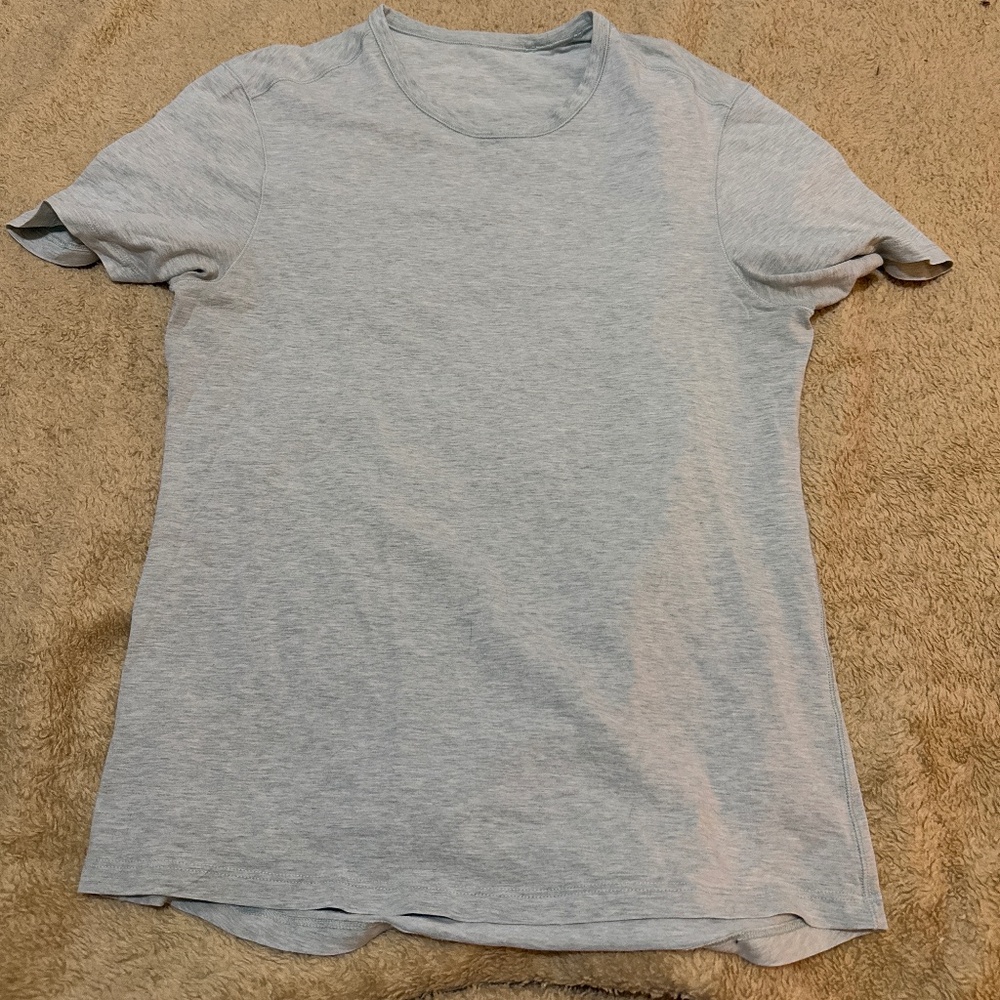 Lululemon light mint green men’s small t shirt cotton